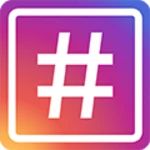 hashtag android application logo